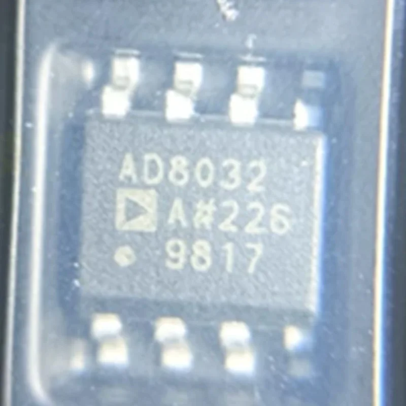 Brand New Original Ad8032Arz with Silk Screen Ad8032A Soic-8 80Mhz Single Power Rail-To-Rail Amplifier Chip