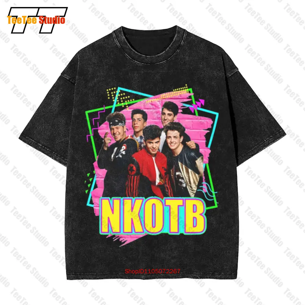 

Nkotb Mixtape Tour 2022 Vintage Oversized T-Shirt Round Neck Cotton C2C1