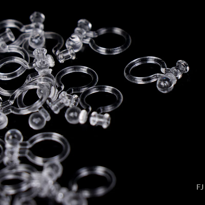 

[YU] Невидимые клипсы-конвертеры для сережек без пирсинга ушей, ювелирные изделия