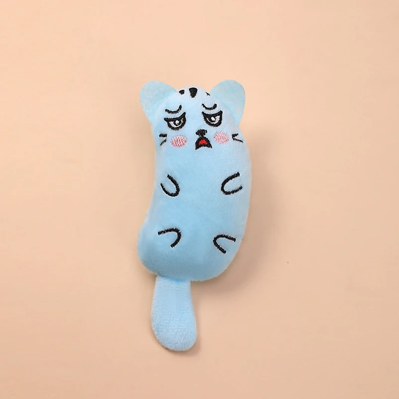 Hot-selling cartoon cat puppy toys bite-resistant puppy plush material teeth grinding cleaning interactive pet toys image 5
