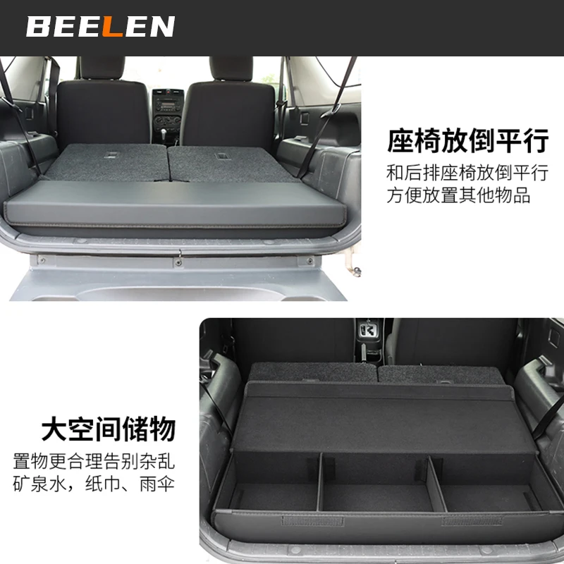 Toolbox Stowing Tidying Car Trunk Foldable Storage Box For Suzuki Jimny JB33 Sierra JB43 1998 2017 Car Accessories