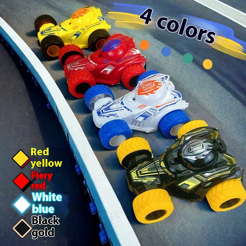 Rotating Stunt Cars Can Hold Sugar Children'S Toy Cars Can Rotate Upright And Twist Off-Road Vehicles To Spread Toddler Toys An