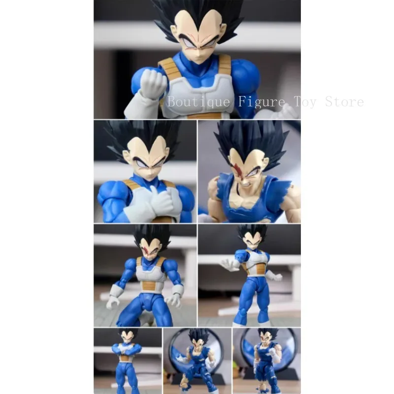 En stock Dragon Ball Vegeta IV Escultura de cabeza Figura de acción de anime Juguete (producido y enviado en 15 días)