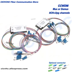 CCWDM Module 8+UPG Channel with Free-space Compact CWDM Mux/Demux with LC FC SC E2000