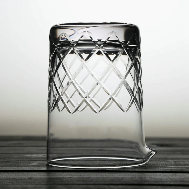 Professional Cocktail Crystal Mixing Glass Bar Accessories Mixer Bartender Wine Cocktail Whisks Stir Cup Glass Cup Shaker HOT