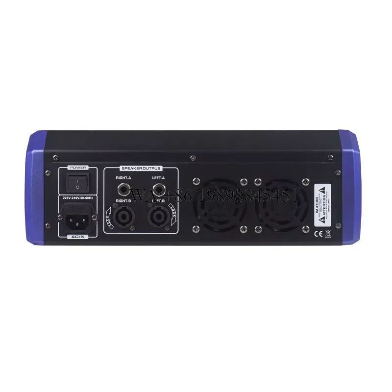 WMWMNU TF 8-Channel Professional Audio Mixer 99DSP Effects 2X300W Dj Controller/audio Console Mixer for Live Streaming