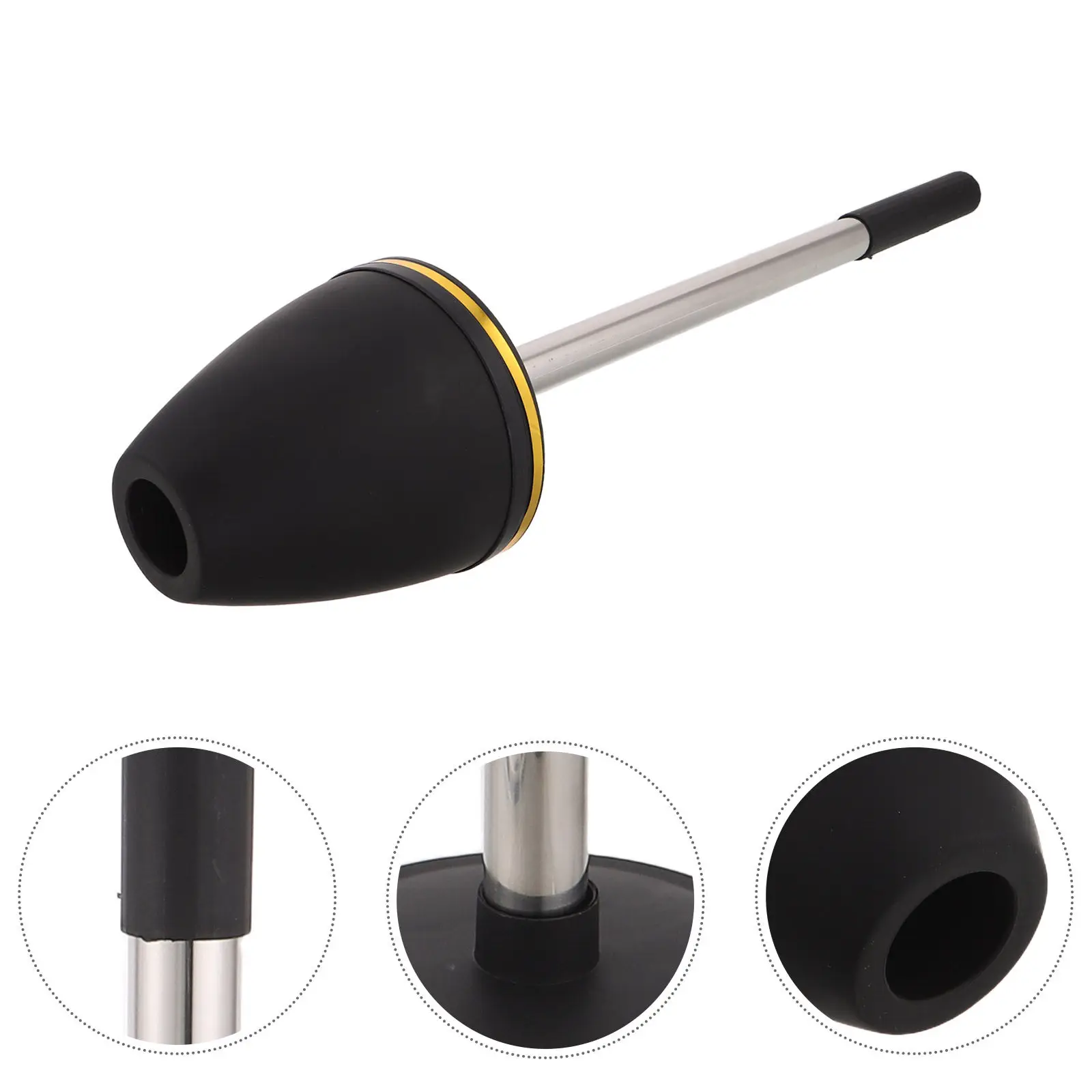 Anti-Odor Squat Toilet Sealing Plug with Handle Backflow Prevention Drain Stopper for Bathroom Sewer Odor Blocker Floor Drain