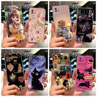 For Realme C11 2021 RMX3231 Coque TPU Shockproof Bumper Stylish Pattern Phone Case For RealmeC20 C20A Silicone Back Cover 6.52''