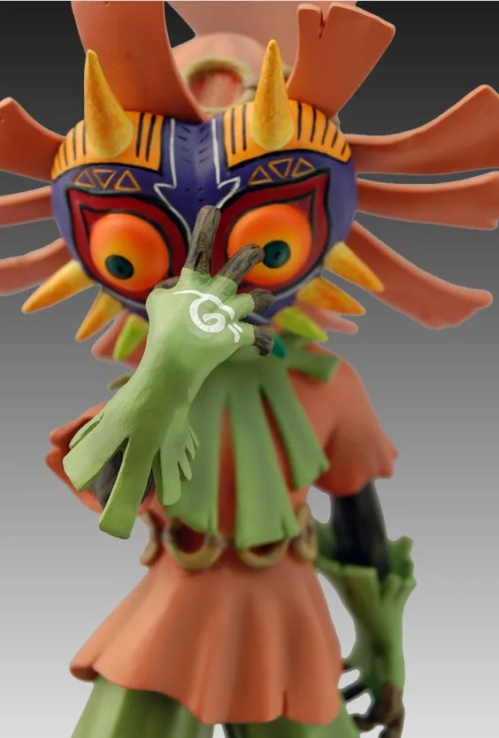 La leggenda di Zelda Majoras Mask Link Skull Kid Anime Figure Game periferiche PVC Action Figurine modello da collezione giocattoli bambola