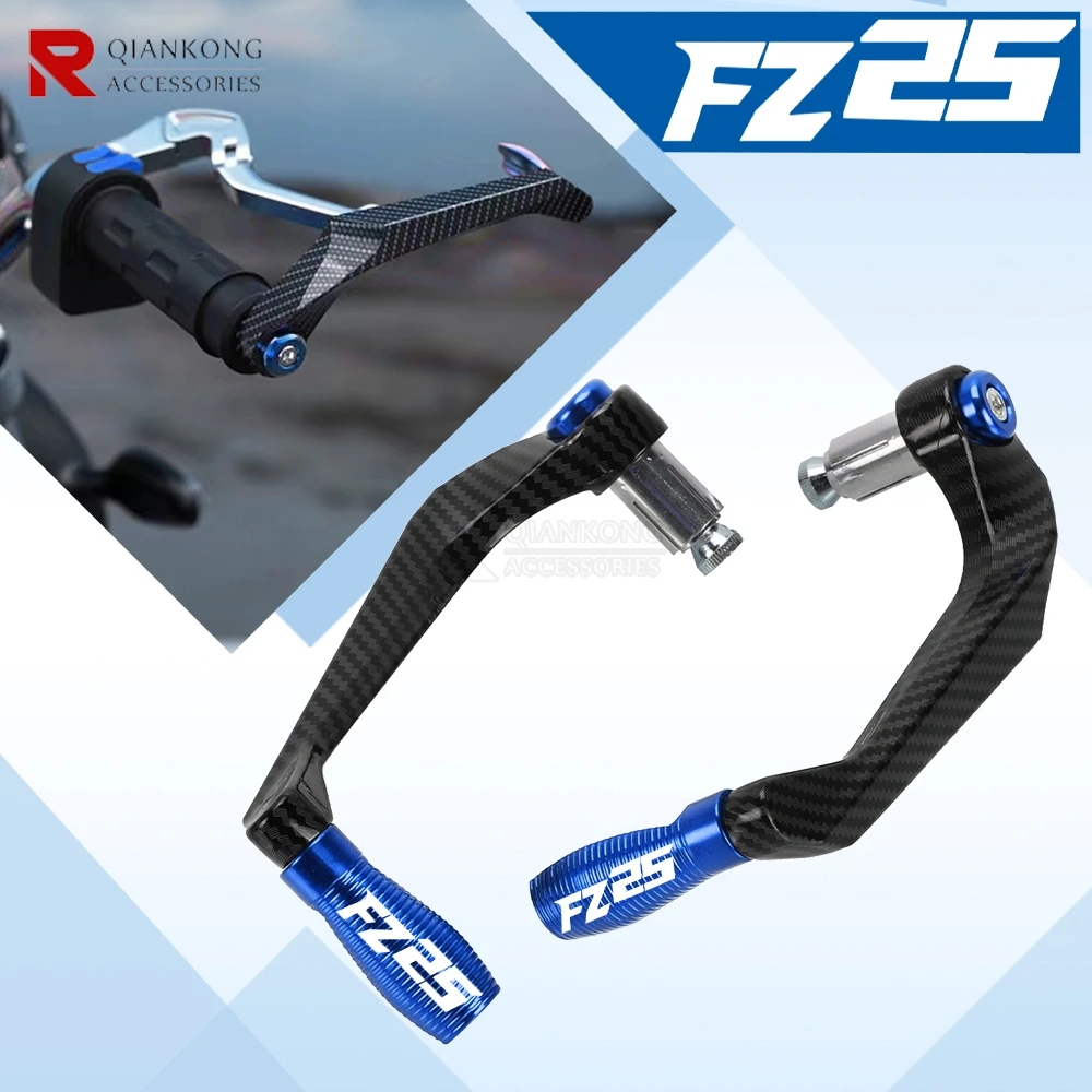 FOR YAMAHA FZ25 FZ-25 2017-2020 2021 2022 2023 2024 FZ 25 7/8'' Motorcycle Handlebar Grips Guard Brake Clutch Lever Protector