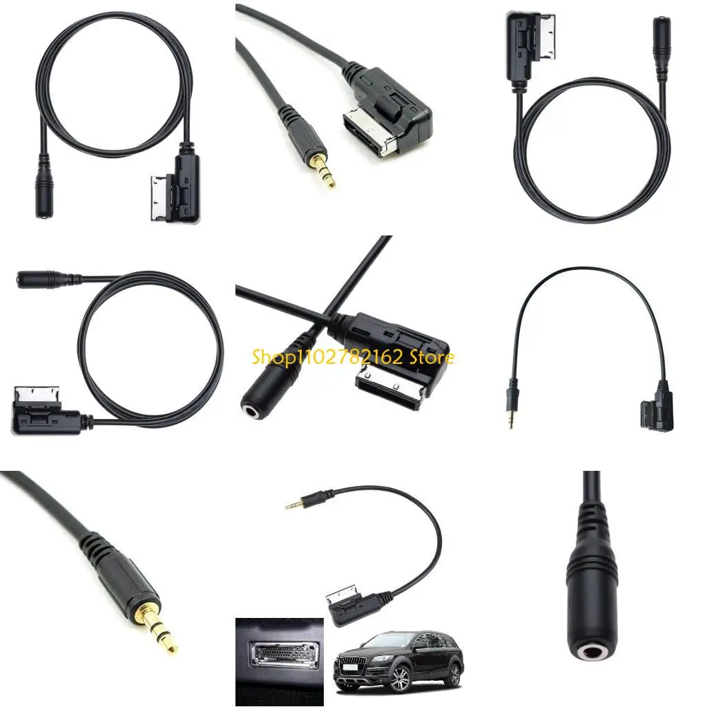 

547B Автомобильный радиоприемник AMI с разъемом AUX 3,5 мм Aux музыкальный адаптер для радио с интерфейсом AMI