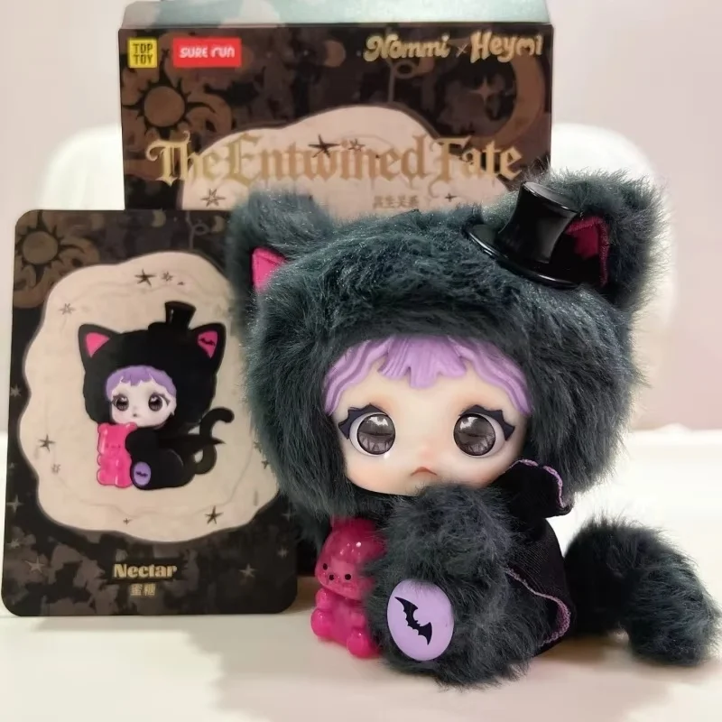 New Genuine Nommi X Heymi The Entwined Fate Series Blind Box Mystery Box Toys Cute Action Anime Figure Kawaii Model Gift