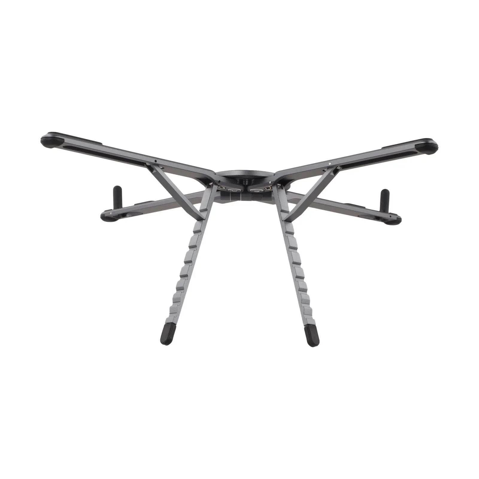 Laptop Stand with Adjustable Height and Phone Holder Made of Aluminum Alloy for Travel Video Calls and Content Production