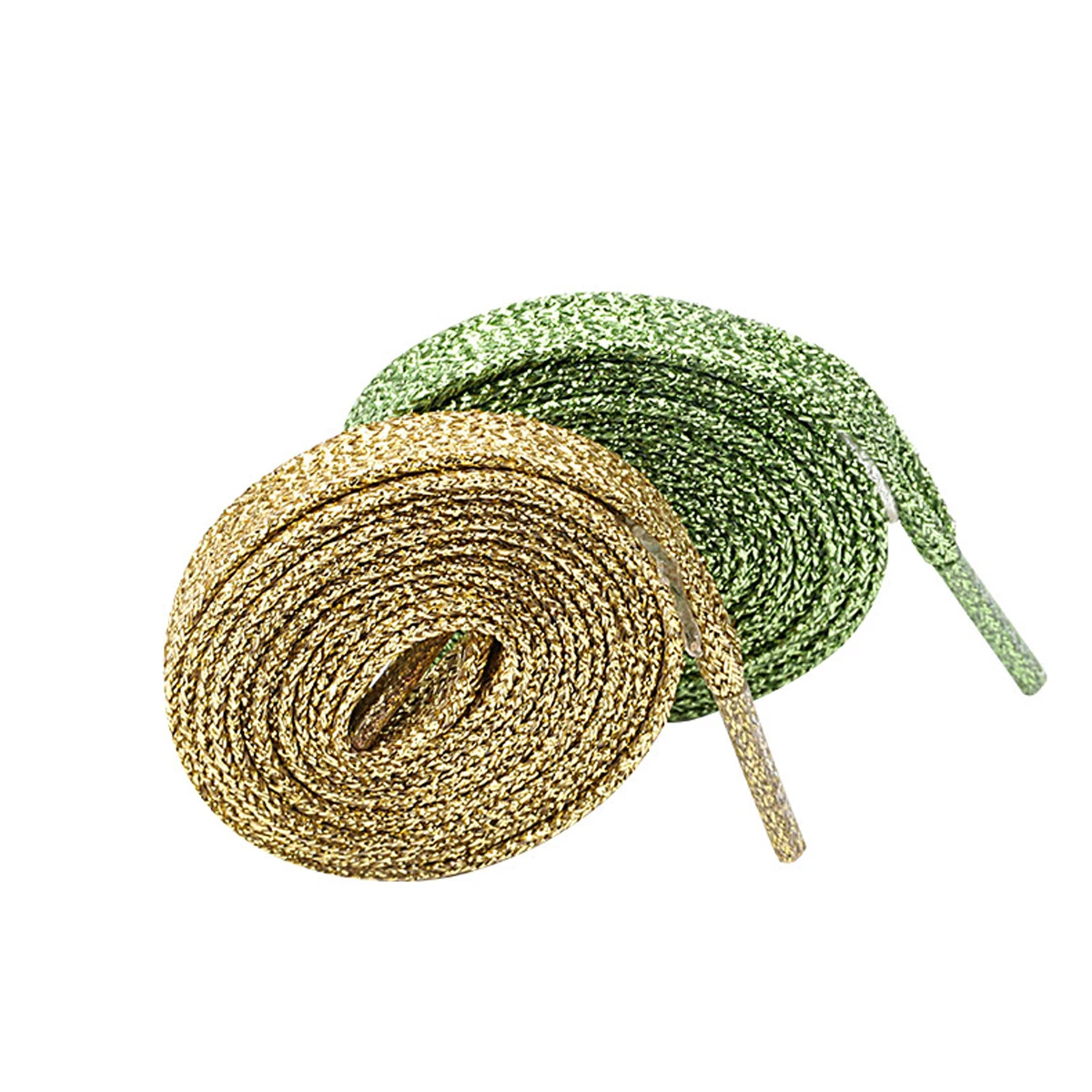 1 Pair Glitter Shiny Metallic Sparkling Shimmery Flat Sneakers Shoelace Shoe Laces Strings,pearly luster flat shoelaces image 6