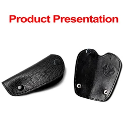 Leather Car Key Case Cover Shell  for  BMW E36 E46 E39 E60 E61 E53 Car Key Case Key Chain Key Protector Case Accessories