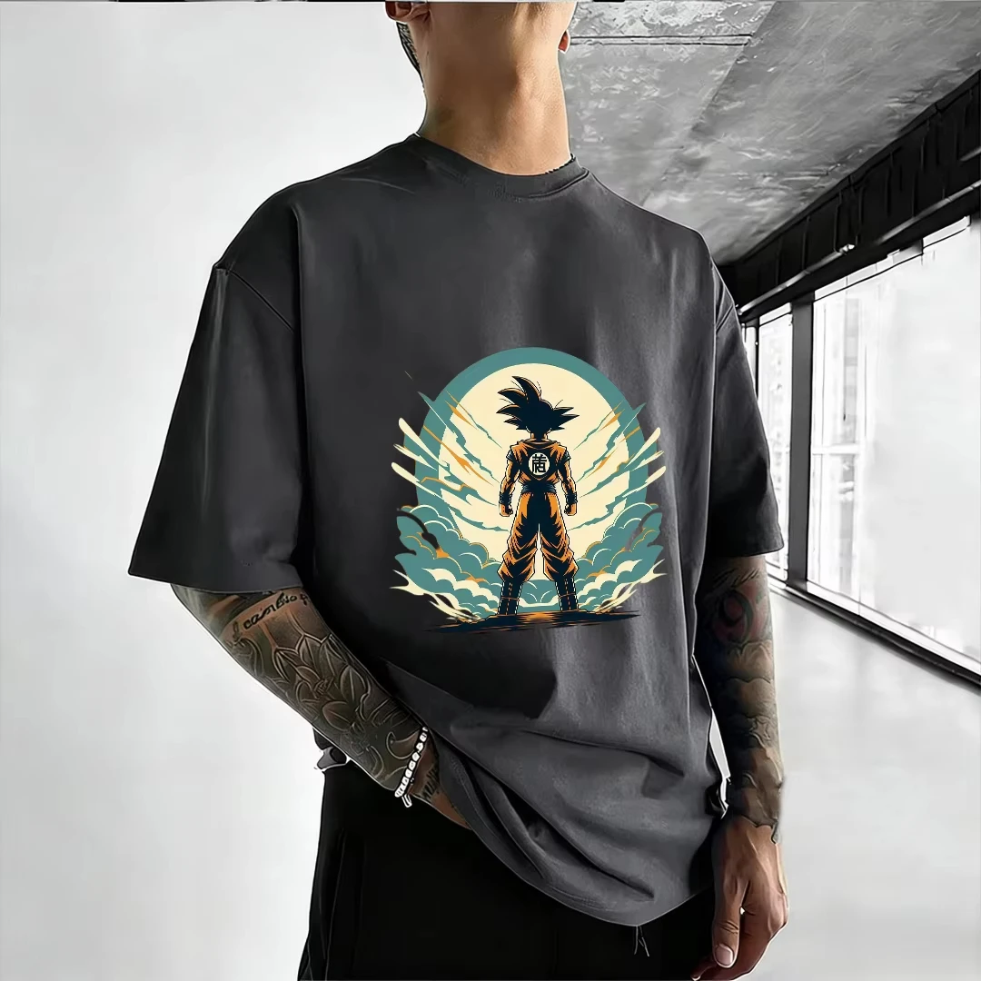 

2026 Hot Sale Mecha Robot Printed T-shirt Unisex Oversized Casual Summer Streetwear Tops