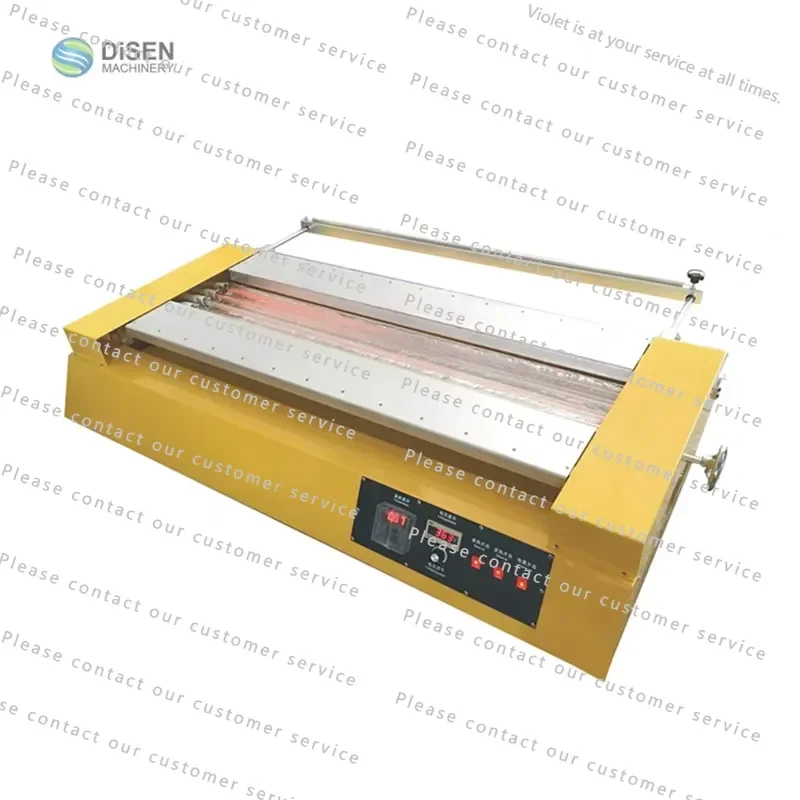 Disen Manual Induction Portable Curving Bending Machine 1800W Adjustable 650mm Motor Engine PLC Pump Pressure Vessel 8MM