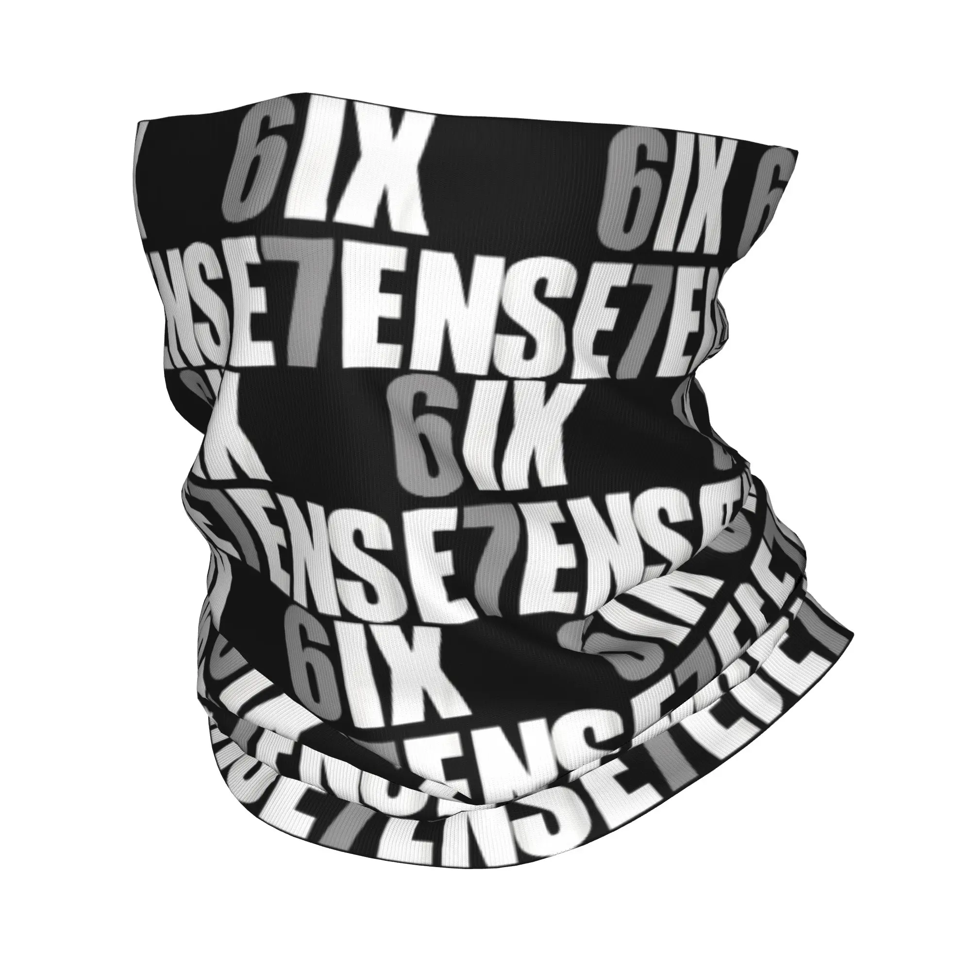 

Fun Six Seven 6 7 Meme Design 6 7 Бандана на шею Маска с принтом Шарф Теплый головной убор Пеший туризм для мужчин Женщин Взрослых Ветрозащитный