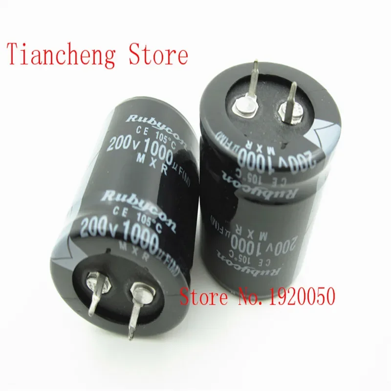 

High quality hard foot type electrolytic capacitor 200v1000uf 1000uf200v volume: 30 x35