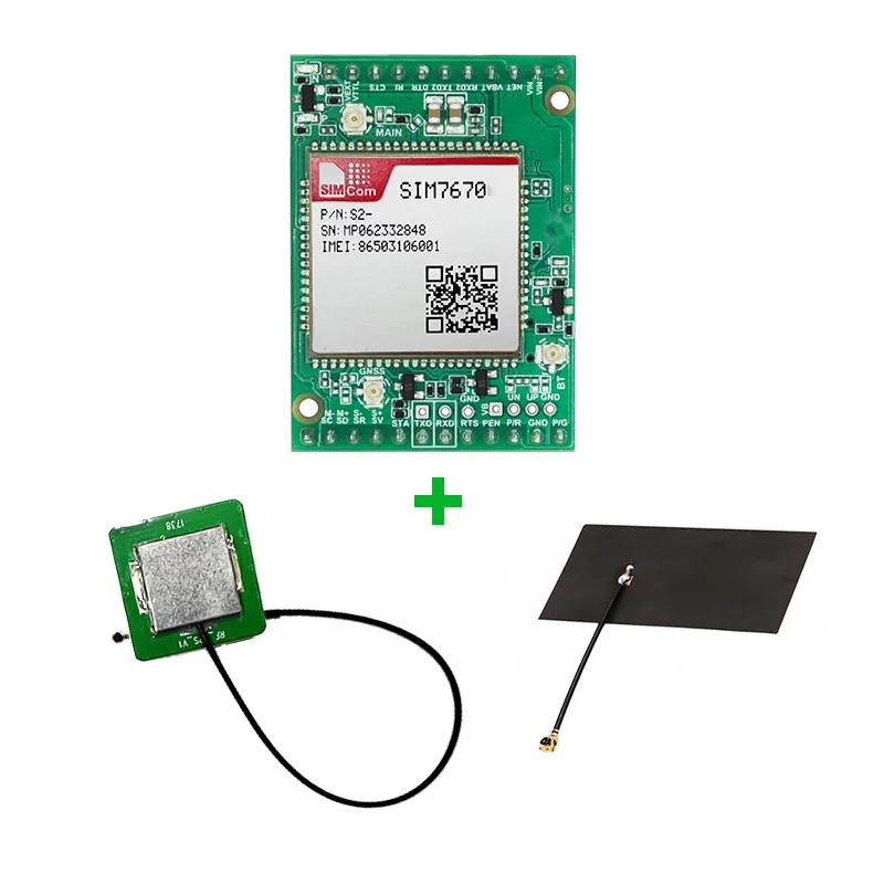 

Основная плата SIMcom CAT1 SIM7670E/G/NA — встроенный чип Qualcomm, поддержка данных + GNSS, дополнительная функция без голоса