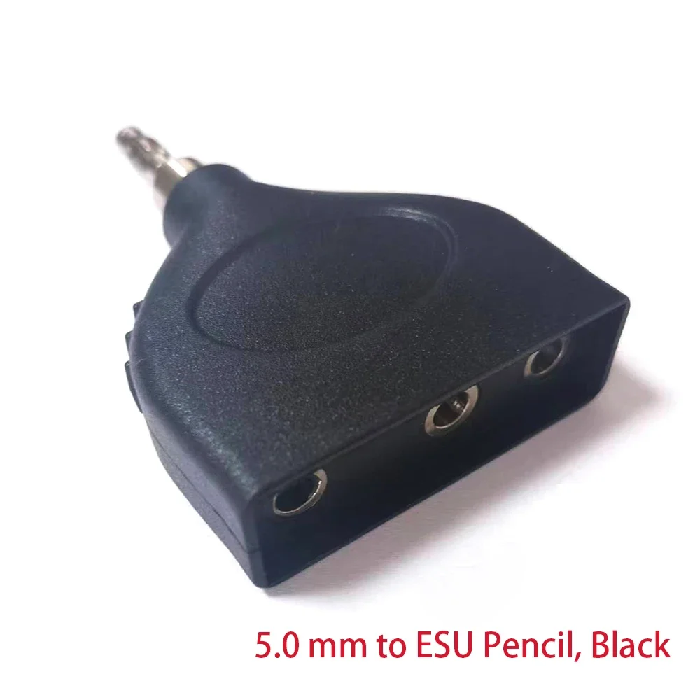 Compatible Adapter Connector for 4.0mm and 5.0mm To Electrosurgical ESU Pencil Electrosurgical Pencil