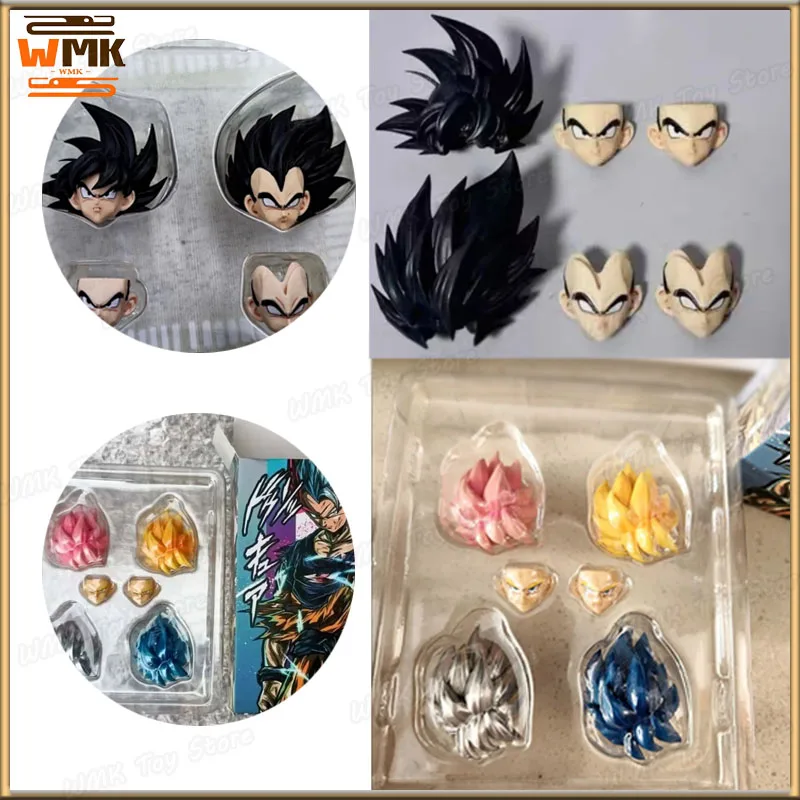 In Stock Dragon Ball S.H.Figuarts Shf Son Goku Action Figure Double Floating Custom Headsculpt Accessories Fit Anime Figurine