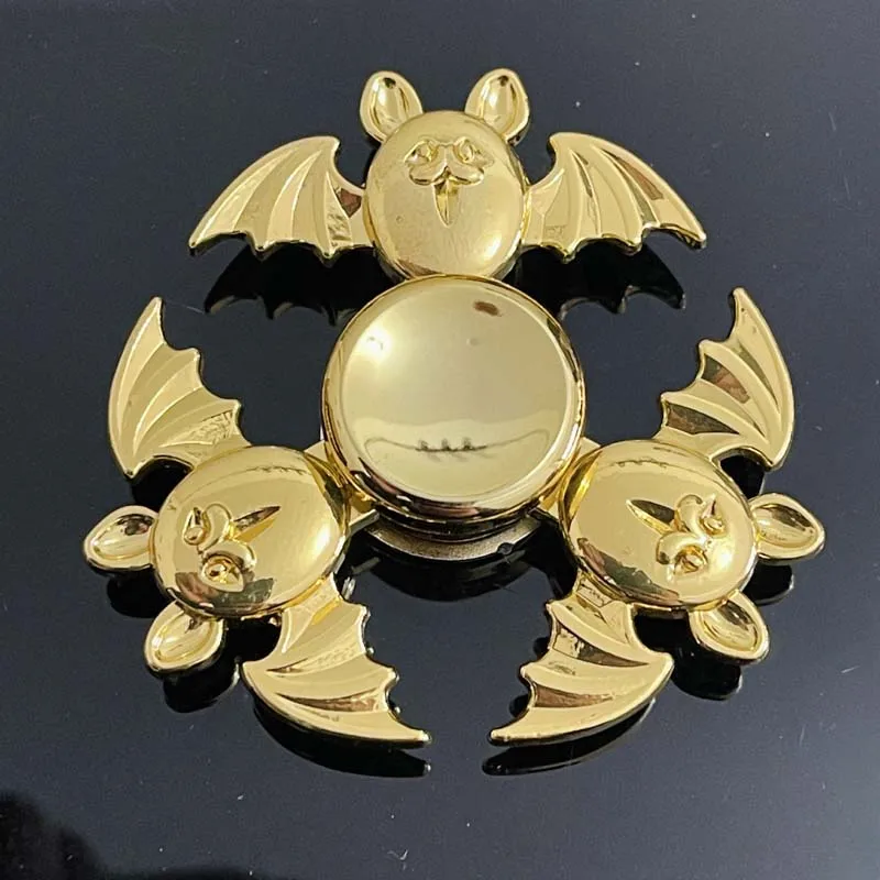 Gold Creativity Hand Spinner Gun Zinc Alloy Metal Fidget King of Glory Weapon Series Kids Stress Relief Funny Toys