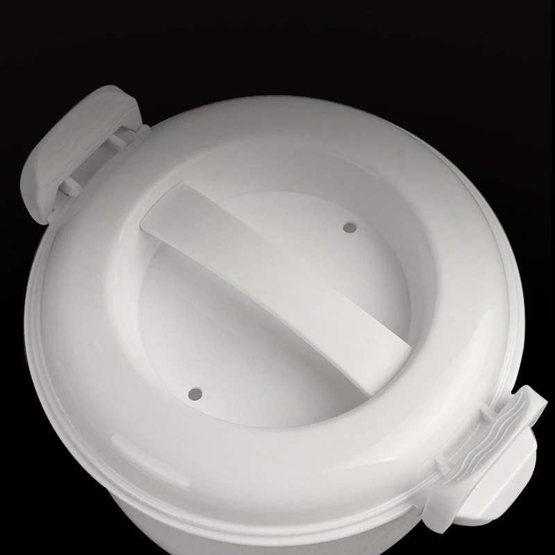 A01V-Microwave Rice Cooker Multifunction Small Lunch Container Microwave Cooker Cookware For Microwave Oven