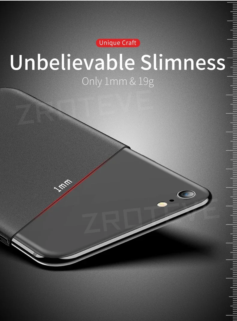 SE 2022 Hülle Zroteve Ultradünne Harte PC Matte Hülle für iPhone 7 8 Plus SE 2020 2 3 SE2 SE3 iPhone SE iPhone 7 iPhone 8 Handyhülle – Detail 8