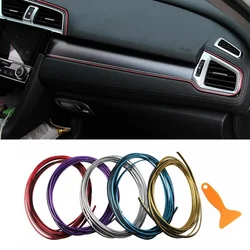 10M Car Interior Door Gap Panel Edge Line Molding Trim Strip Insert Decorate