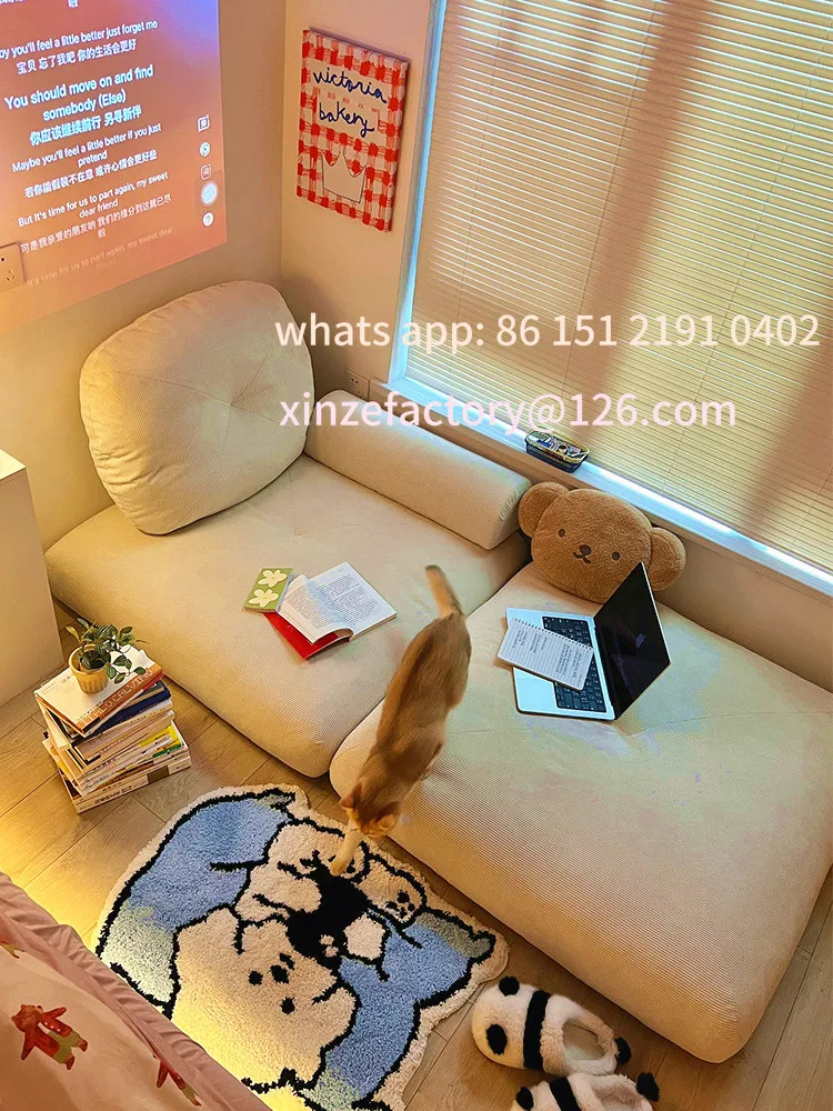 

Customizable Lazy Sofa Sleeping Bedroom Sofa