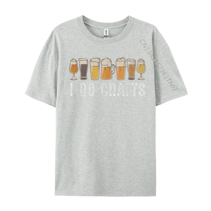 Craft Beer Vintage I Do Crafts Home Brew Art Cute Man Men Tshirt Party Custom Tops Shirts Cotton Street Luxury Designer T-Shirts