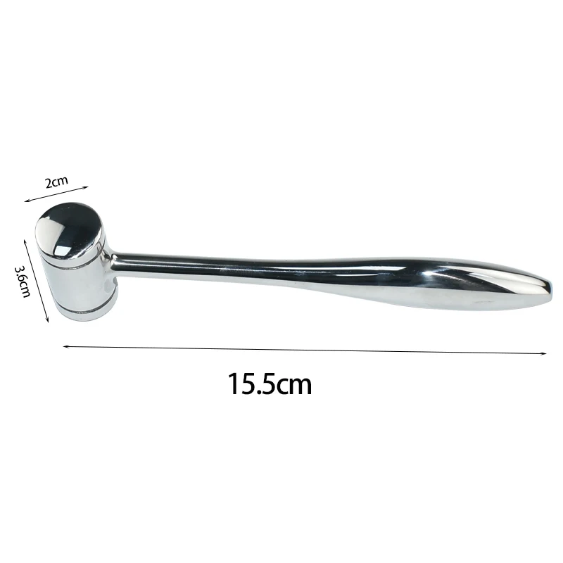 Dental Bone Hammer Stainless Steel Handle Autoclave Teeth Surgical Extraction Tool Dentist Instrument weigh 223g