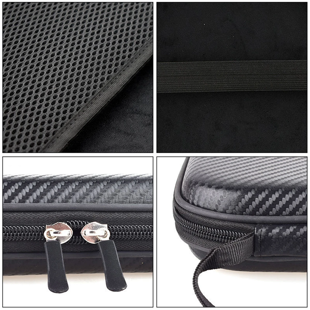 Tischtennisschläger-Tasche Wasserdichte Reißverschluss-Handtasche Tragbare Tischtennis-Sportzubehör-Tasche – Detail 6
