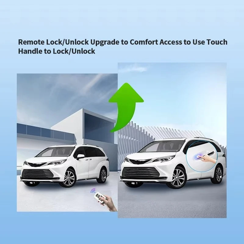 Comfort Access Touch Door Handle Keyless Entry System Fit for  with OEM Push to Start Only