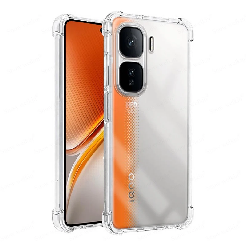 For iQOO Neo 10 Pro Shockproof Airbag Full Protection TPU Soft Case For Vivo iQOO Neo10 Pro Protective Cover Capa Fundas Coque