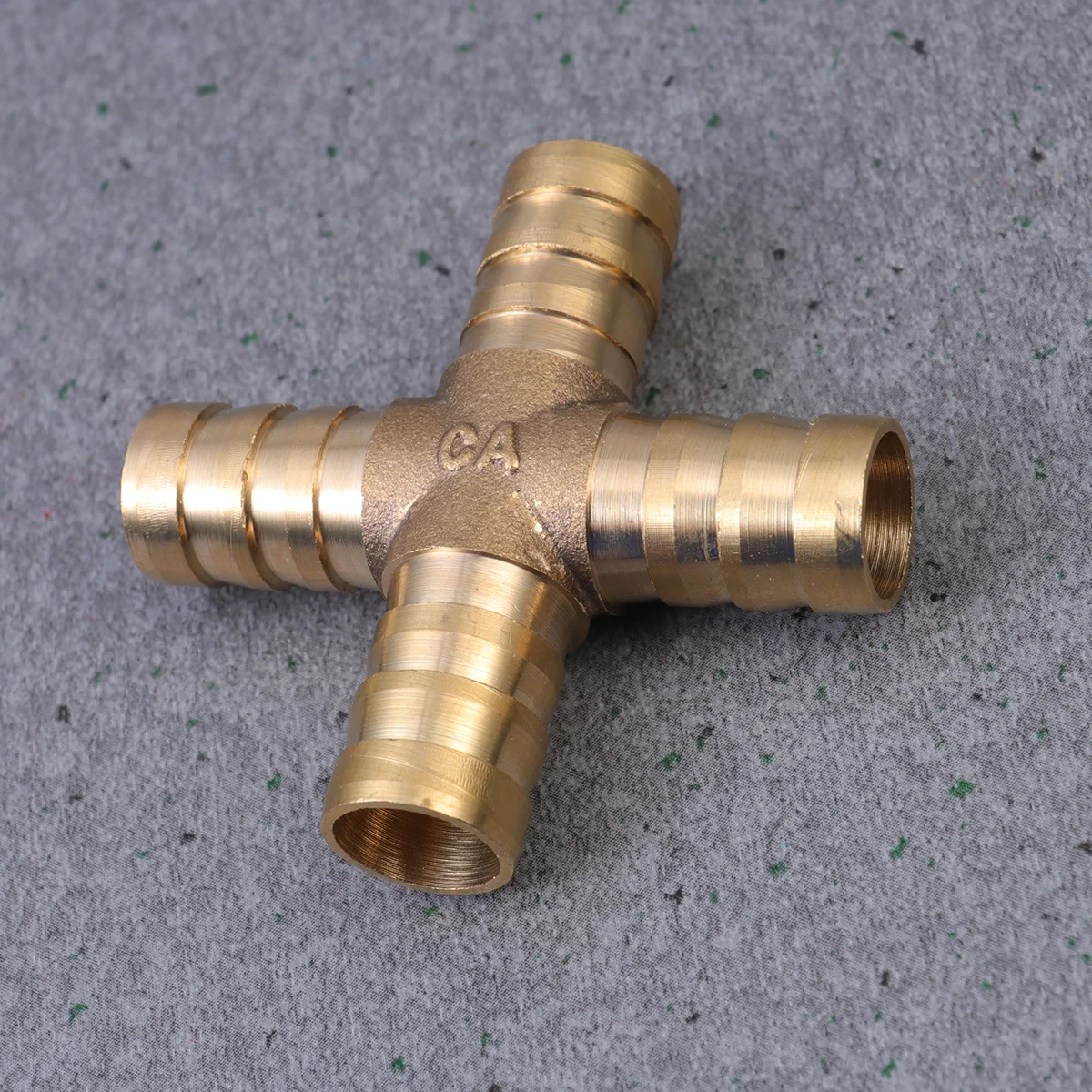 12 قطعة مجموعة موصلات النحاس 12 مللي متر Pex تركيبات للمياه أنبوب الغاز اتصال معبد مشترك تجعيد حلقة متوافق Pex موصل #6