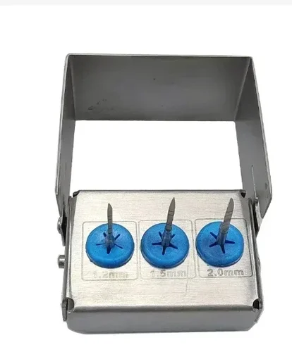 Imagen 1 del producto Taladros piloto de lanza larga para implante Dental, herramientas de laboratorio quirúrgico para dentista, 1,2/1,5/2,0mm