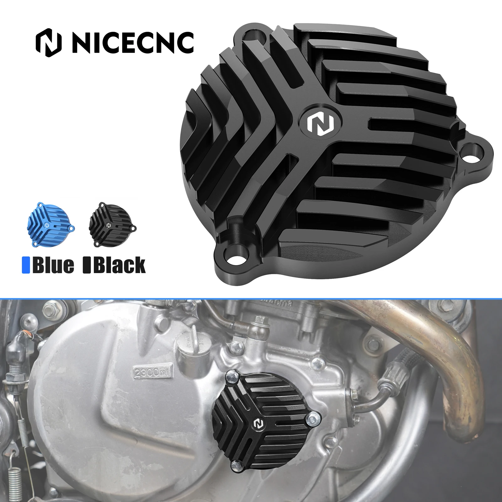 

Motorcycle Cooling Finned Oil Filter Cover for Suzuki DR650S DR650SE DR650 1996-2020 2021 2022 2023 2024