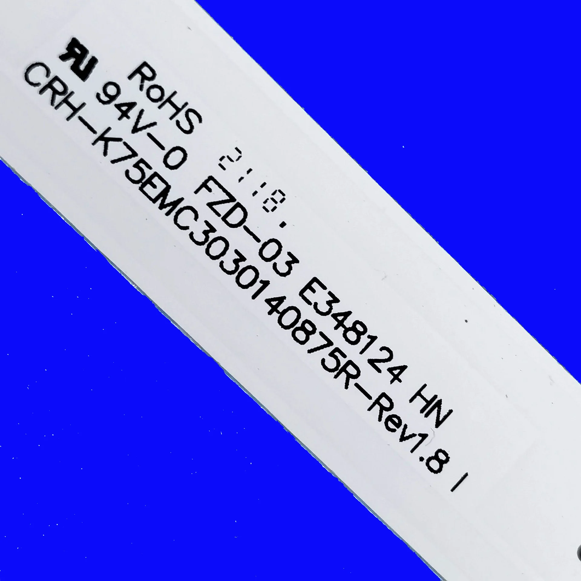 New 1Set=14Piece LED Backlight Strip 8Lamps CRH-K75EMC3030140875R For for HAIER 75 TV 75UG6550G K75EMK W75 75V2 Rtu7575-b