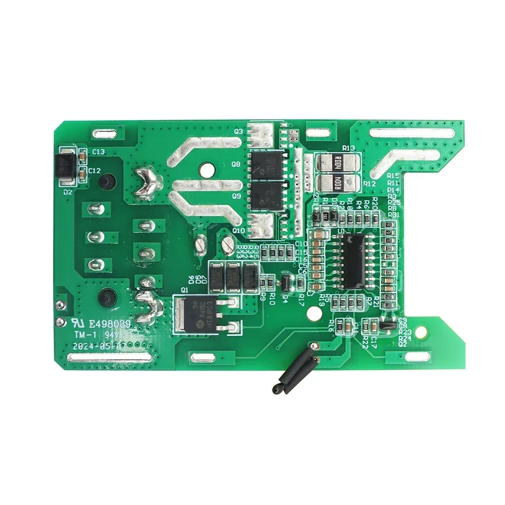 DCB200 Li-ion Battery Plastic Case Charging Protection Circuit Board PCB Box For DeWalt 18V 20V Lithium Battery Housing DC Input