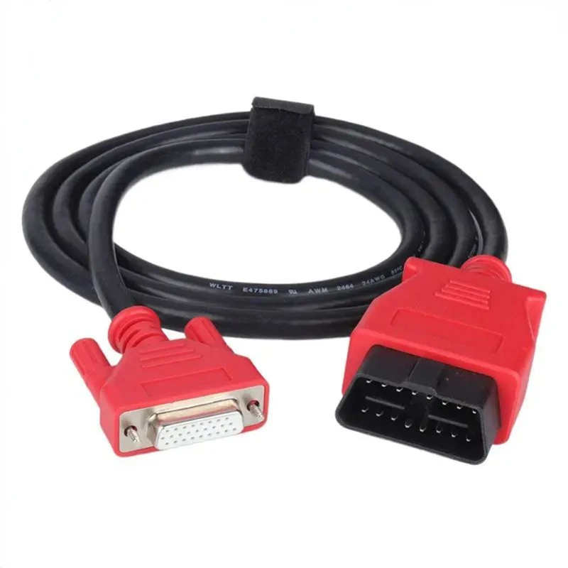 Latest  Main Test Cable for Autel MaxiSys MS908/MS906 Maxicom MK908P/MK808/ MaxiCheck MX808/ Maxidas DS808 OBD OBD2 15/26pin