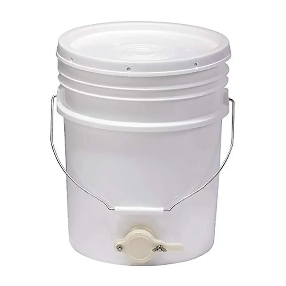 

Plastic Honey Extractor Bucket Honey Gate Tool Beekeeping Harvesting 5 Gallon Kit Beehive Honey Collection Beekeeper Supplies 6