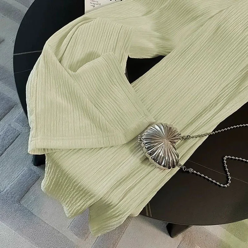 Spring and Autumn Pairing Complete Fashion Sports Set Women\'s High End Sense Coat, Casual Wide Leg Pants Two Piece Set for Women