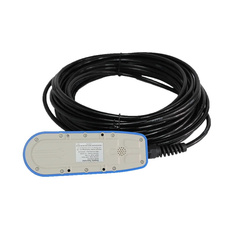 High Precision Water Velocity Detector Ultrasonic Doppler Current Meter Doppler Flowmeter With Probe