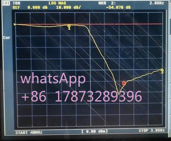 FLP-1400 1400MHz Ultra-small Low-pass Filter for 1.4G Transmitting Equipment with SMA Interface Module Sensor