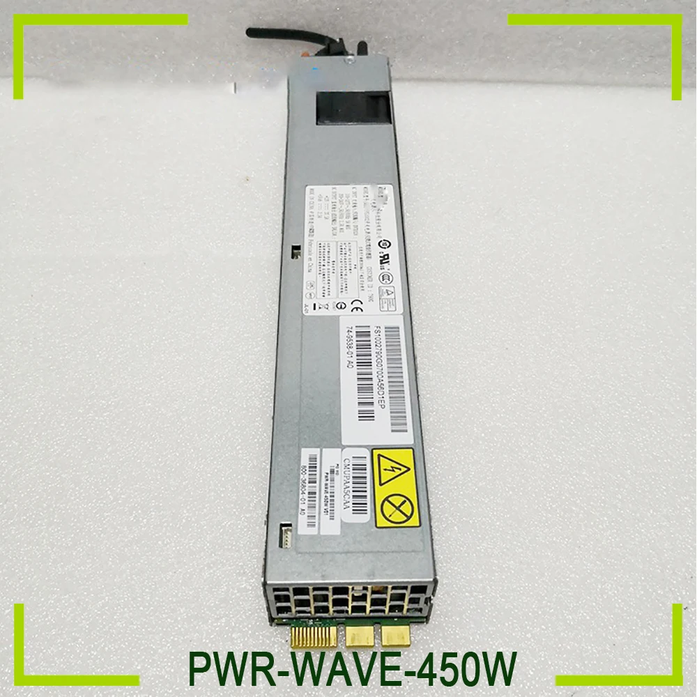 For CISCO Power Supply Used On ASA45 65 Series Switches 800-36804-01 450W PWR-WAVE-450W