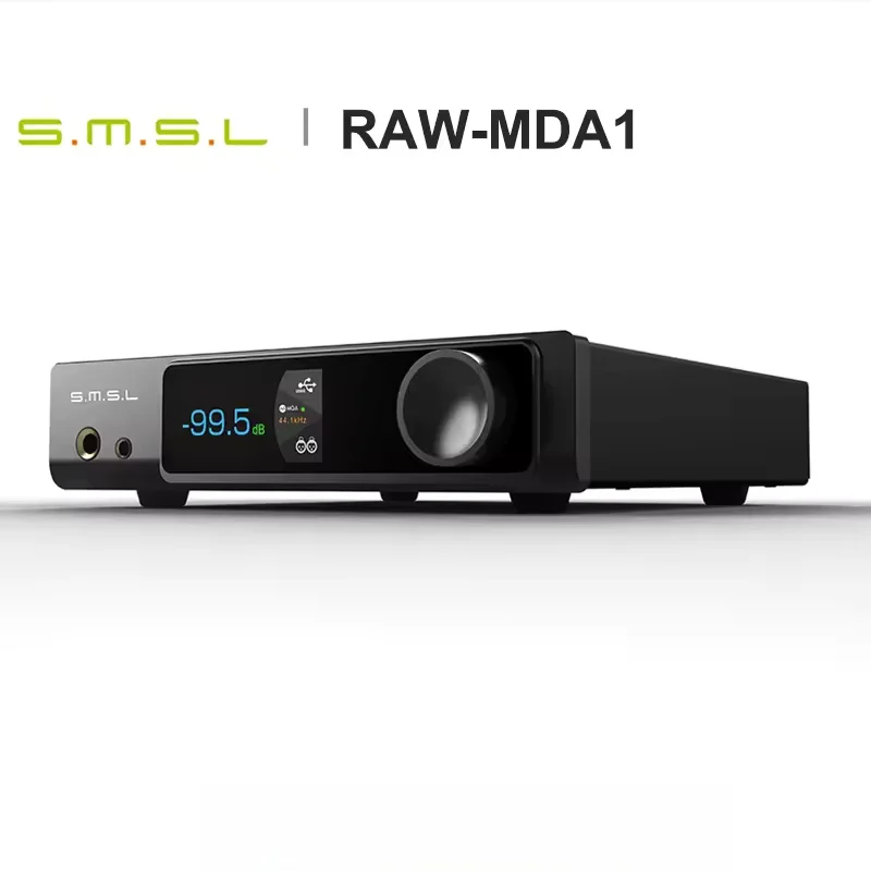 

SMSL RAW-MDA1 Dual ES9039Q2M Decoder support MQA MQA-CD LDAC Bluetooth 5.1 Hi-res DAC with Remote Control SMSL MDA1