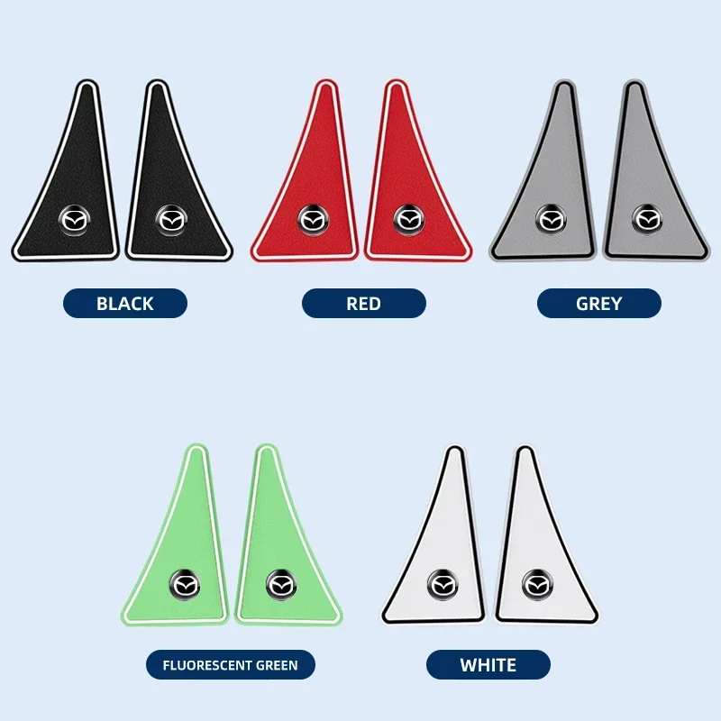 2 قطعة المطاط باب السيارة حماية غطاء الزاوية حافة حماية المضادة للتصادم خدش لمازدا CX-5 CX5 Atenza CX-7 CX-9 MX5 CX30
