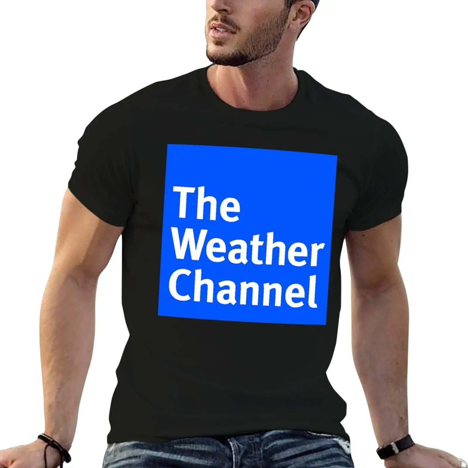 

The Weather Channel T-Shirt man tshirt men t shirt cotton 100% T-Shirt